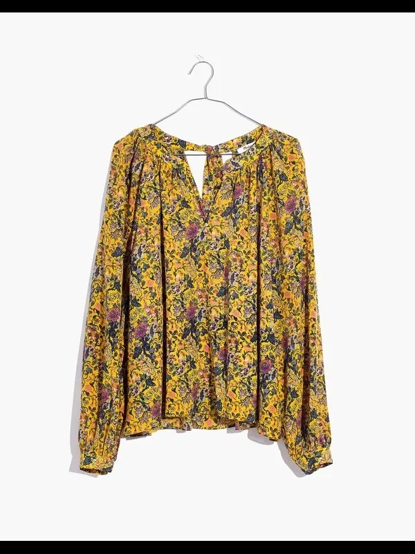 Madewell X Karen Walker Silk Blouse